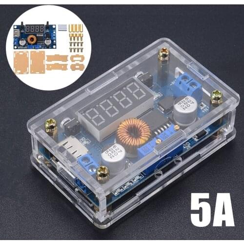 Durable DC-DC Adjustable 5-36V 5A Voltage Regulator Buck Module New Step Down Converter Module Kit Integrated Circuits