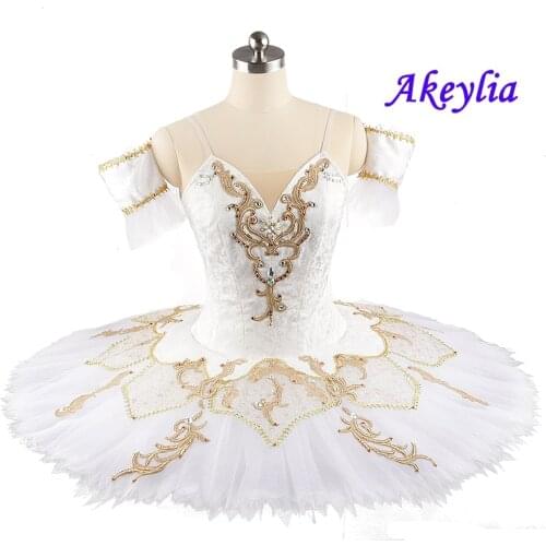 White Fairy of Tenderness Professional Ballet Tutu Adult Costume Tutu Professional Ballet Tutu Women Classical Tutu for Girls
