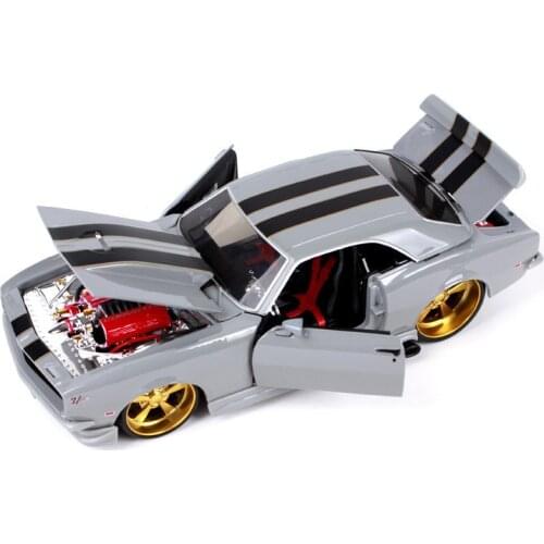 High Simulation 1:24 1968 Chevrolet Camaro Z28 metal alloy model car, collection&gift retro car model ornaments,free shipping