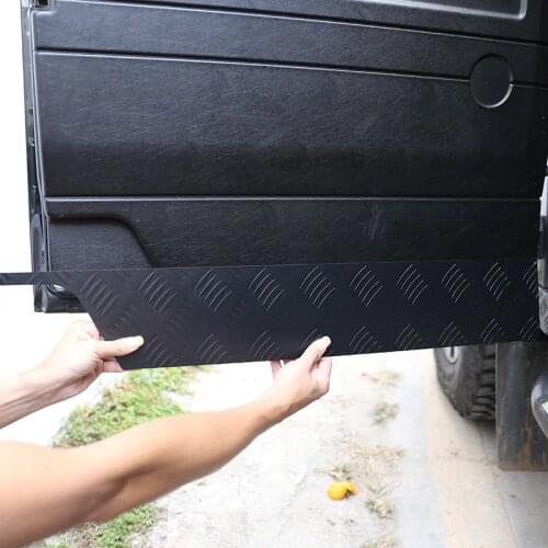 For Land Rover Defender 110 130 Stainless Car Interior Door Protection Anti-kick Protection Panel Cover Trim Car Accessories