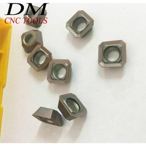 10PCS SEKT1204AFTN-FK VP15TF cnc milling inserts cutter tools Cemented Lathe carbide blade CNC machine tool Lathe