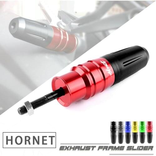 CNC Aluminum Motorcycle Exhaust Frame Slider Crash Pads Guard Protector HONDA CB600F CB599 600 CB1000R HORNET CB 200 900 400