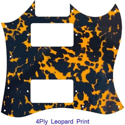 Pleroo Guitar Parts For US Epiphone G310 SG Guitar Pickguard PAF Humbucker, Multicolor Selection