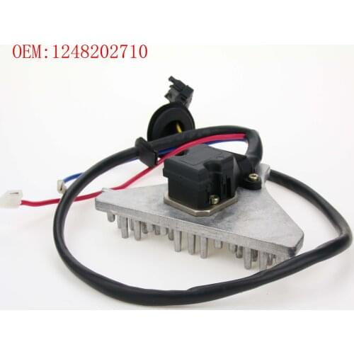 NEW 1248202710 Heater Fan Blower Motor Regulator Resistor For MERCEDES W124 S124 C124 A124 Sedan Wagon 2.0-6.0L TD 1984-1998