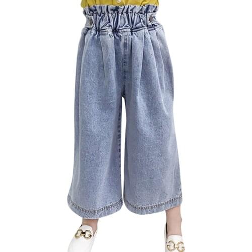 Big Girls Jeans High Quality Kids Jeans For Girls Spring Autumn Children Jeans Casual Style Clothes For Girls 6 8 10 12 14