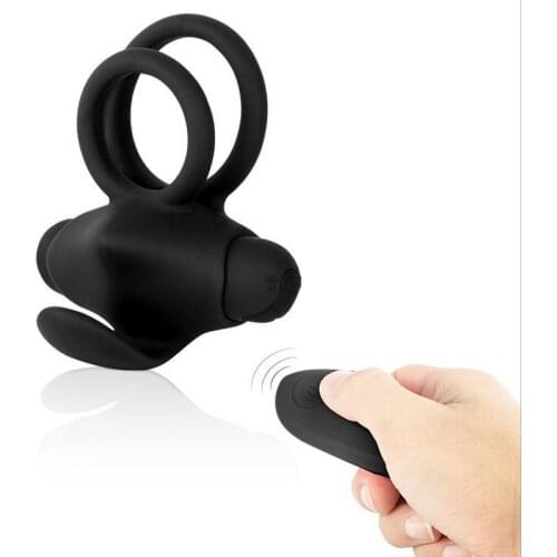 Penis Lock Ring G-spot Clitoris Stimulate Massager Vagina Dildo Vibrator Delay Ejaculation Cock Ring Erotic Sex Toy Shop