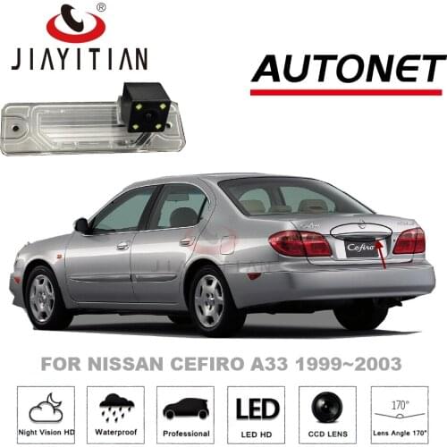 JiaYiTian For Nissan Cefiro CA33 1999~2003/Rear View Camera CCD/Night Vision backup camera Reverse Camera License Plate camera