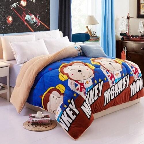 Lamb velvet quilt thickened quilt core thickened French fleece winter quilt spring autumn quilt adult gift quilt