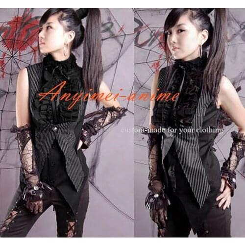 Gothic Lolita Punk Fashion Shirt Cosplay Costume Tailor-made[CK1149]