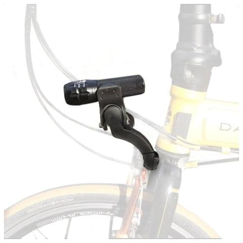 Bike Front Light Mount Fork Light archmount Extension Flashlight bracket Extender
