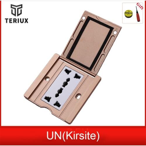 Professional open cover type floor socket Clamshell socket for home use for office