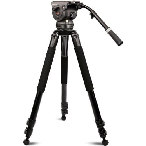 Miliboo M8L Aluminum Carbon Fiber Professional Video Camcorder Tripod Better Than Manfrotto
