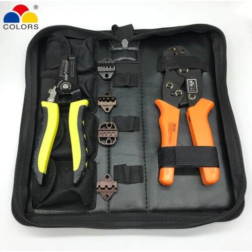 Sn-02c crimping pliers 4 jaws kit crimper crimping tool DuPont 2.54/XH2.54/5557/VH3.96/2.8/4.8/6.3 tube terminal crimp hand tool