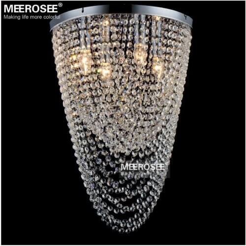 Modern Chandelier Light Fixture Crystal Ceiling Lamp for Living Room Bedroom Kitchen Aisle Porch Hallway Indoor Lighting Lustre