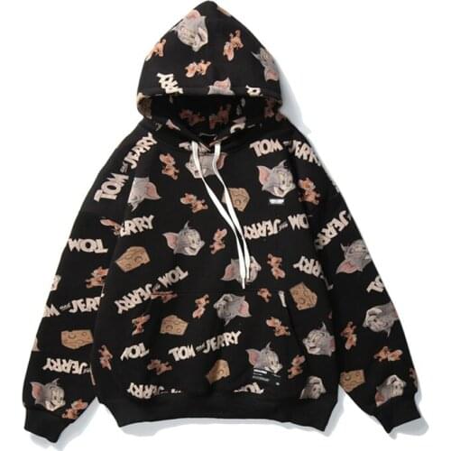 New 2020 Cartoon Co-branded Hoodies Are Thickened and Oversized Oversize Hoodies for Both Men and Women