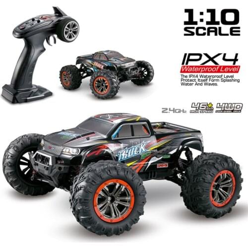XLH9125 Remote Control Four-wheel Drive 1:10 Full Scale Supersonic Off-road Vehicle Electronic Adult Rc Desert Truck Model Toy