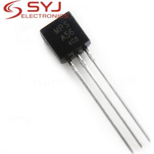 10pcs/lot MPSA56 A56 -A56 TO-92 Transistor In Stock