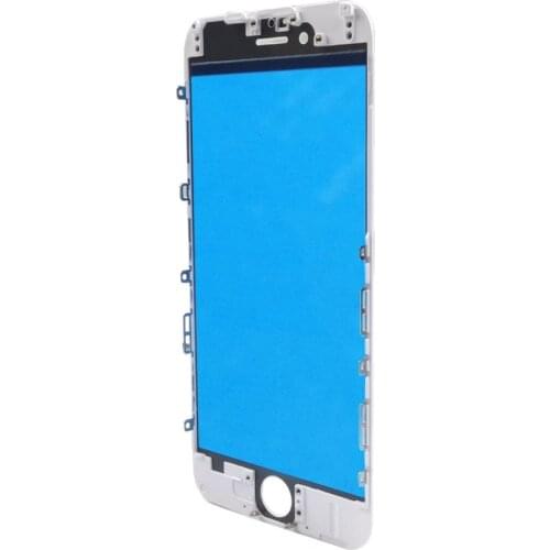 100% AAA New Touch Panel Replacement For iPhone 7 7G 8 Plus 8Plus Front Outer Screen Glass Lens With Frame Bezel Repair parts