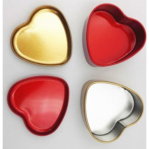 100PCS/Lot Heart-shaped Candy Boxes Wedding Candy Box Colorful Wedding Favors Box Gift