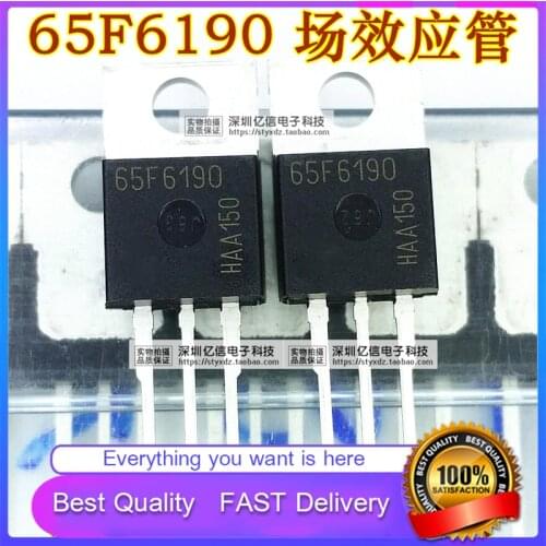 5Pcs/Lot New Original 65F6190 Field Effect Transistor 650V17.5A TO-220 TILTA Good Quality