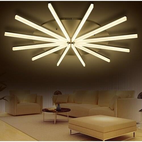 A1 New LED lamps solar living room ceiling lamp modern minimalist bedroom lamp fashion creative windmill study lamp ZA
