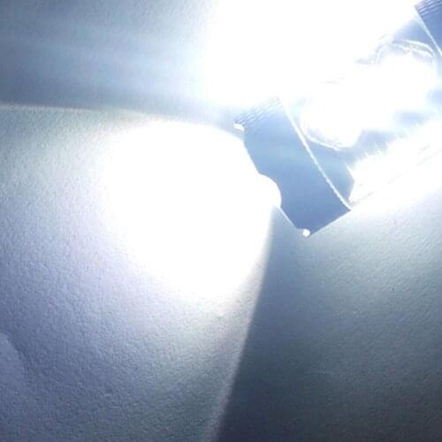 Black Aluminum Alloy 1156 2828 LED Backup Reverse Light Bulb Cool White