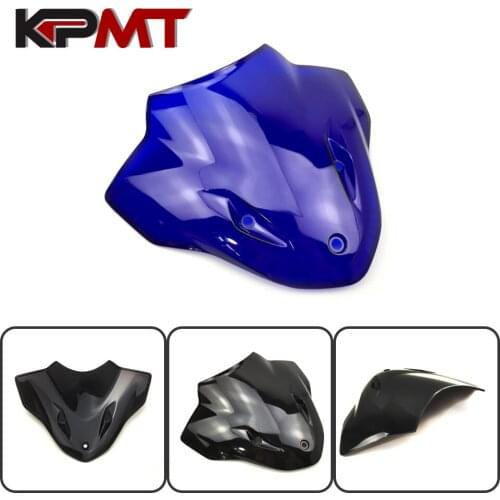 For BMW S1000R S 1000R 1000 R 2014-2018 Double Bubble Windscreen Wind Deflectors Air Flow Smoke Motorcycle Motorbike Windshield