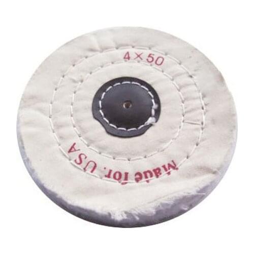 Earmold Lab Use Cotton Polishing Wheel Cloth Buffing Wheel Buffer Mirror Polish Round Wheel 50 layers