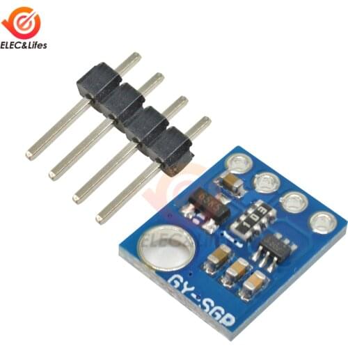 GY-SGP30 SGP30 Air Quality Gas Sensor TVOC eCAir Quality Gas Sensor TVOC eCO2 Carbon Dioxide Measurement Formaldehyde Module