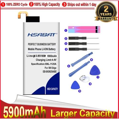 HSABAT Samsung Galaxy S6 Edge Batteries