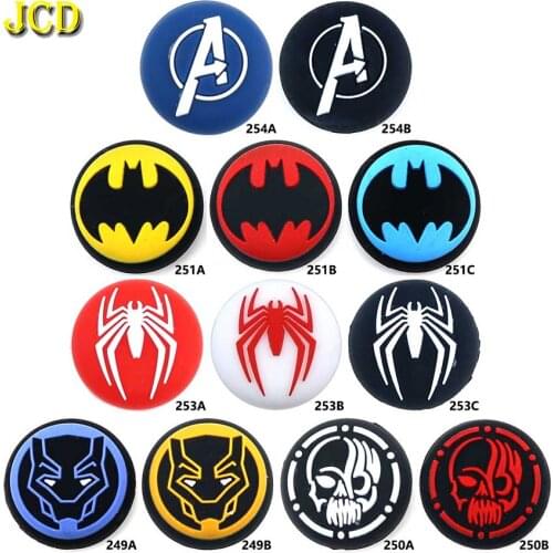 JCD 2PCS Thumb Stick Grip Cap Joystick Cover Case For PS5 PS4 PS3 Xbox One 360 Slim Switch Pro Controller