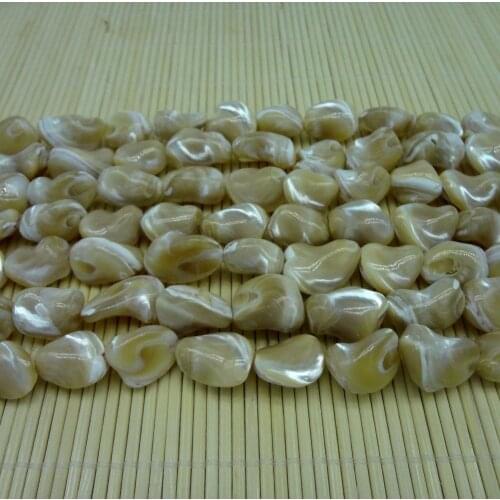 Natural Irregular Shape Trochus Top Shell Loose Beads White Sea Shell Beads For Jewelry Making DIY Bracelet Necklace