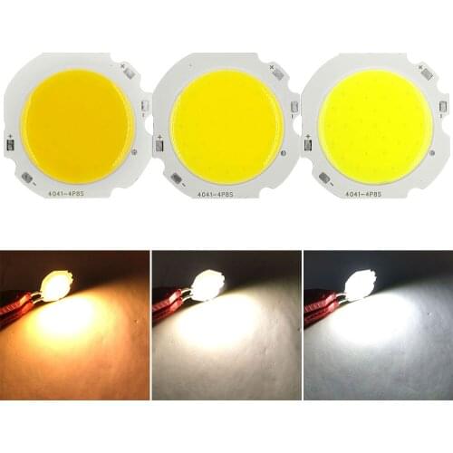 24V Round COB LED Chip On Board 10W DC24V Light Source for Indoor Lighting Truck Lights Warm Natural Cold White Emitting Colors