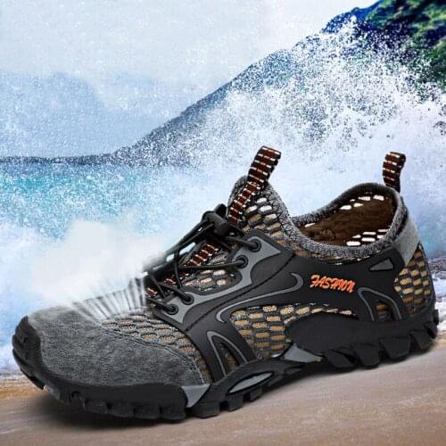 Mens Footwear Water Shoes Outdoor Professional Non-slip Durable Beach Shoe Male Cool Hiking Wading Women Water Sneakers
