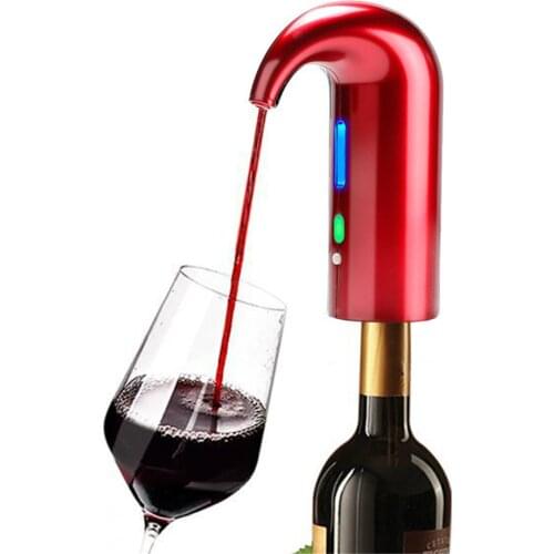 New Arrival Electric Wine Aerator Pourer Automatic Wine Pump Dispenser Bar Decanter Tools Accessories