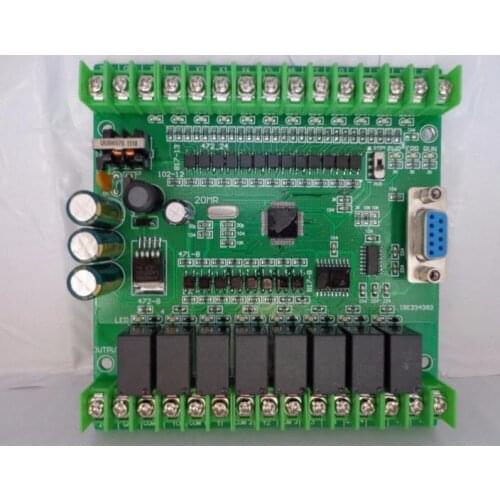 PLC Chinese industrial control board FX1N20MRMT relay output transistor output DC24V power supply industrial control products