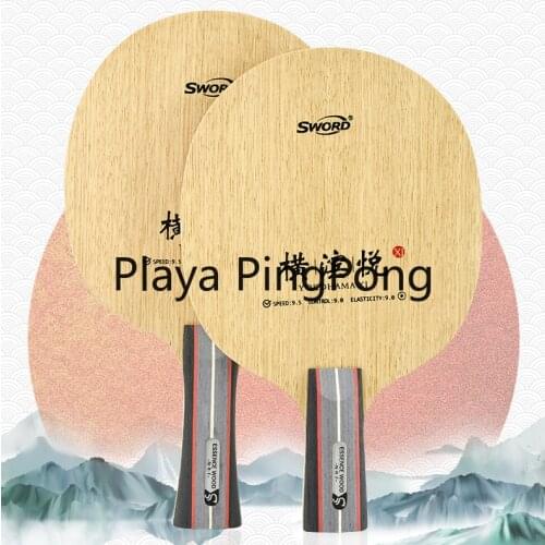 Sword HengBing Yue Sword Yokohama Yue (Loop & Speed) Table Tennis Blade for Ping Pong Racket [Playa PingPong]