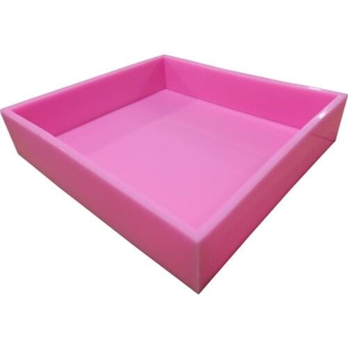 Size 32.5*23.6*5.9 cm Silicone Soap Mold Slab Mold Silicone Liner For Cold Process Soap Making
