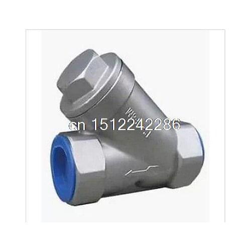 1/2" Female BSPP 304 stainless steel Strainer With Plug Valve Connector Fitting