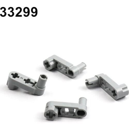 MOC Technical Parts Beam 3 x 0.5 Liftarm with Boss and Pin Semi-Reduced 33299 Assemble Building Blocks Elevator Pieces