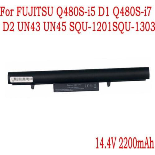 High Quality 916T220H 921600033 CQB-924 SQU1201 SQU-1202 SQU-1303 Laptop battery For FUJITSU Q480S-i5 D1 Q480S-i7 D2 UN43 UN45