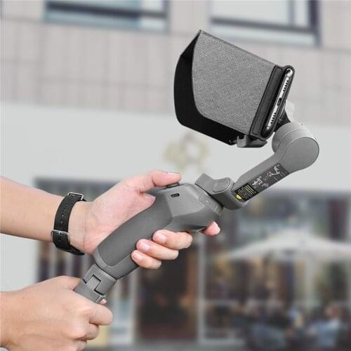 Sunshade Mobile Phone Sun Hood Foldable Hood for DJI OM 4 for OSMO Mobile 3 Handheld PTZ Handheld Gimbal Camera Stabilizer