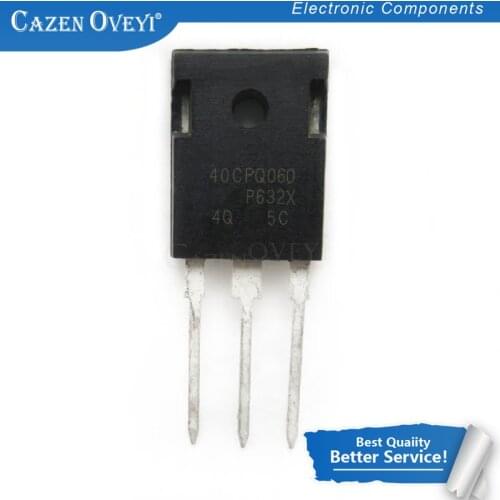 10pcs/lot 40CPQ060 TO-247 40A 60V new original In Stock