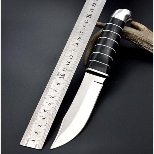2021 Survival Military Stainless Steel Tactical Outdoor Knife Self Defense Camping Adventure Self Defense Knife