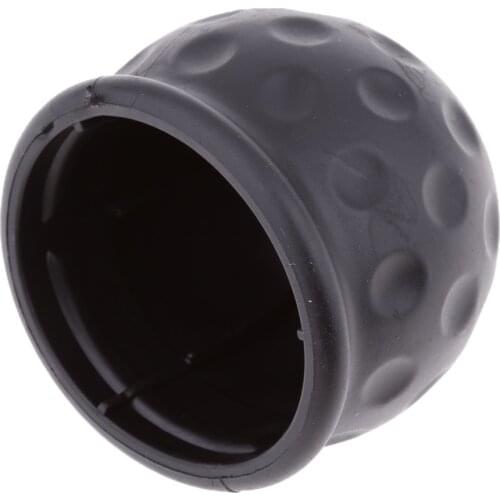 50mm Car Towbar Towball Plastic Cap Tow Ball Towing Protective Cover Black