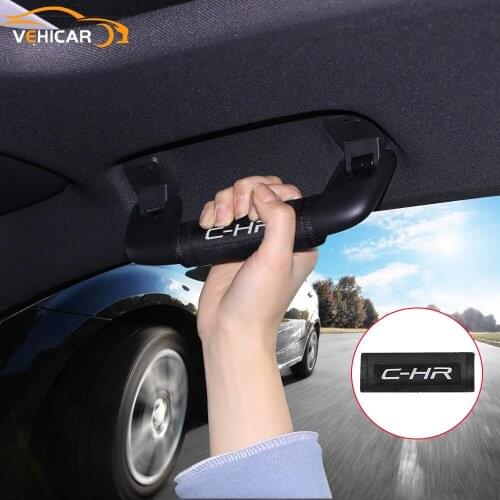 VEHICAR Car Roof Handle Plush Protective Cover Car Interior For C-HR Car Accessories Prevent Bumps Prevent Motion Sickness