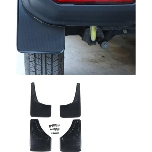 Car Mud Flap Splash Guard Fender Mudguard Mudflap for Suzuki Jimny 2019 2020 2021 JB64 JB74 Car Exterior Accessories ABS Black