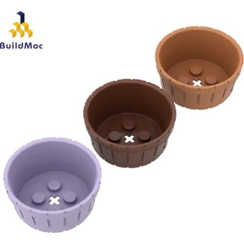 BuildMOC 64951 big basin 4X4 ldd 64951 4424 For Building Blocks Parts DIY Construction Creative gift