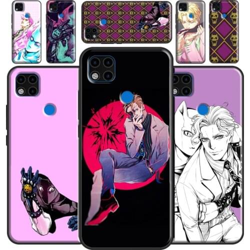 Kira Yoshikage Killer Queen JoJo Case For Xiaomi Redmi Note 10 Note 9 Note 8 Pro 8T 9S Cover For Redmi 9T 9 9A 9C K40 7A 8A