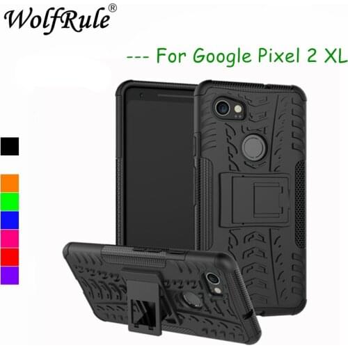 WolfRule sFor Case Google Pixel 2 XL cover Dual Layer Armor Case For Google Pixel 2 XL Case Silicone TPU For Google Pixel 2XL